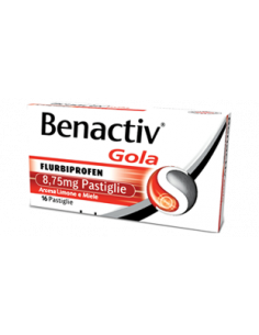 BENACTIV GOLA 16 PASTIGLIE LIMONE MIELE - Clubfarma