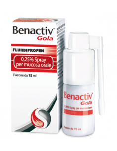 BENACTIV GOLA SPRAY 15ML 0,25% - Clubfarma