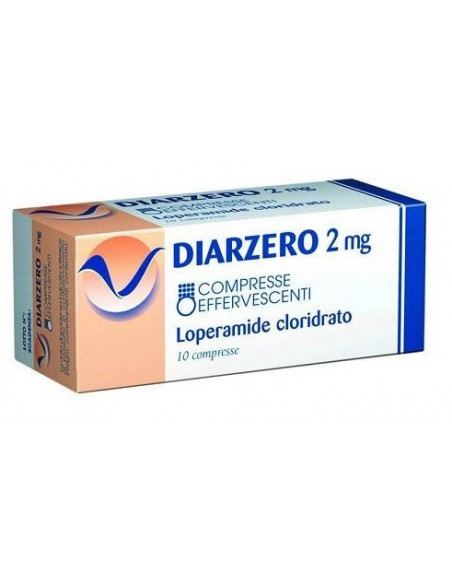 DIARZERO*10CPR EFF 2MG