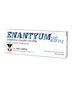 ENANTYUM*20CPR RIV 25MG