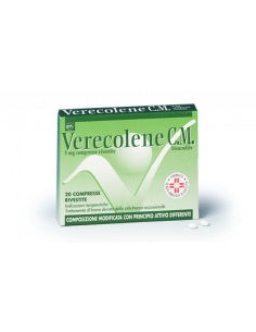 VERECOLENE CM*20CPR RIV 5MG