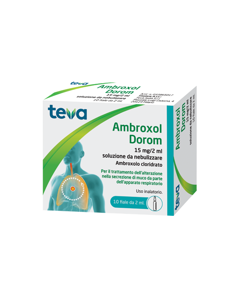 AMBROXOL DOROM*NEB 10F 2ML15MG