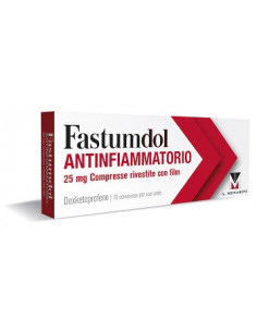 FASTUMDOL ANTINF*10CPR 25MG