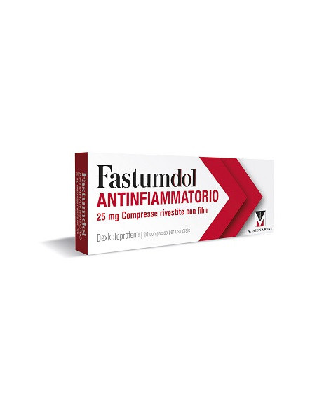 FASTUMDOL ANTINF*10CPR 25MG