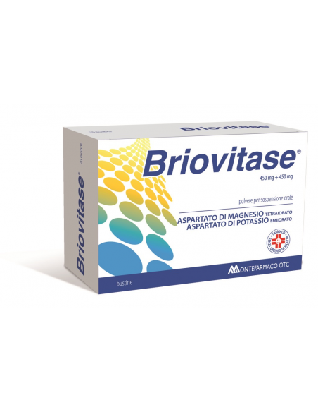 BRIOVITASE*10BUST 450MG piu 450MG