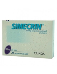 SIMECRIN*24CPR MAST 120MG