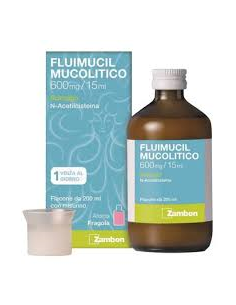 FLUIMUCIL MUCOL*SCIR600MG 15ML