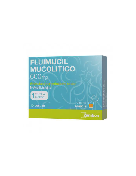 FLUIMUCIL MUCOLITICO 10 BUSTINE 600MG - Clubfarma