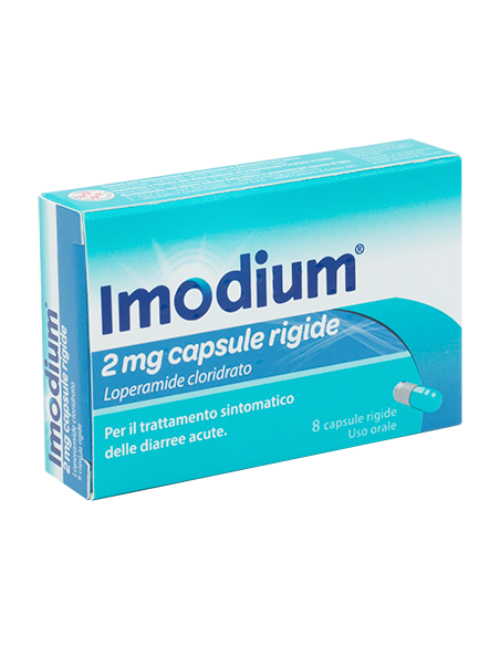 IMODIUM 8 CAPSULE 2MG - Clubfarma