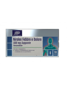 NIROLEX FEBBRE DOL*10SUPP500MG