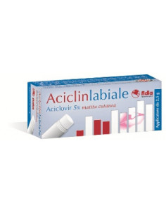 ACICLINLABIALE*MATITA 2,5G 5%