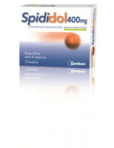 SPIDIDOL*OS GRAT 12BS 400MG ME