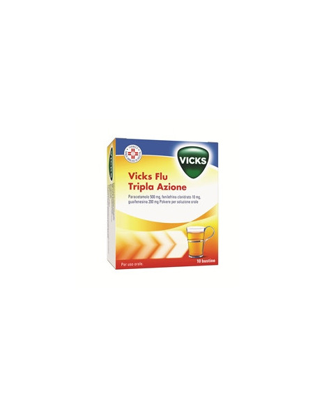 VICKS FLU TRIPLA A*OS POLV10BS