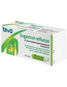 EUGASTROL REFLUSSO*14CPR 20MG