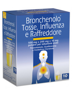 BRONCHENOLO TOSS INFL RAF*10BS