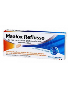 MAALOX REFLUSSO*7CPR 20MG