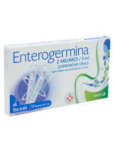 ENTEROGERMINA*OS 10FL 2MLD 5ML