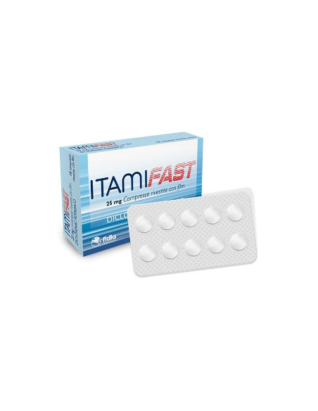 ITAMIFAST*10CPR RIV 25MG