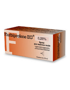 FLURBIPROFENE EG*OS SPRAY 15ML