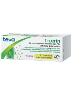 TICERIN*7CPR RIV 10MG