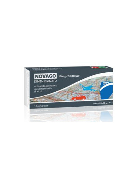 NOVAGO*10CPR 50MG