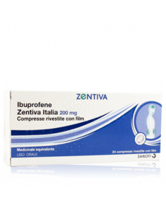 IBUPROFENE ZENT IT*24CPR 200MG