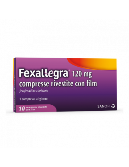 FEXALLEGRA*10CPR RIV 120MG