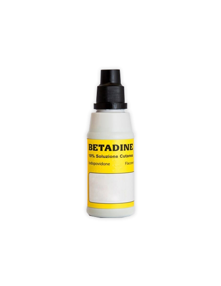 BETADINE SOLUZIONE CUTANEA FERITE E PIAGHE 125ML 10%