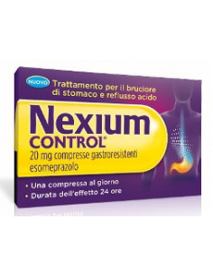 NEXIUM CONTROL*14CPR GASTR20MG