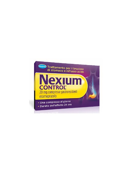 NEXIUM CONTROL*14CPR GASTR20MG