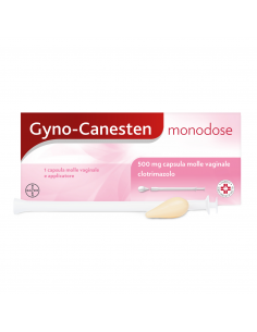 Gyno-Canesten monodose per infezioni fungine 1 capsula vaginale 500mg