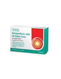 KETOPROFENE S LIS TEVA*24BUST