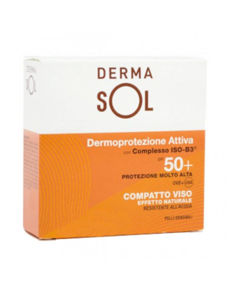 DERMASOL COMPATTO VISO NAT 10G