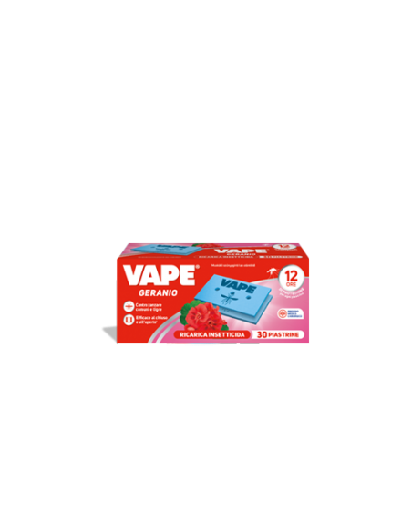 VAPE RICARICA PIASTRINE 30 PEZZI GERANIO - Clubfarma