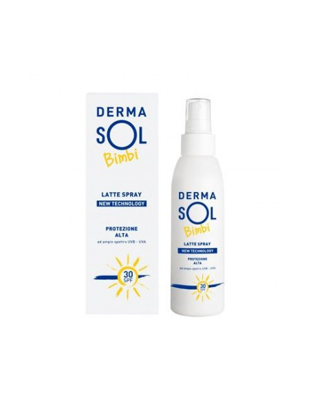 MYLAN - DERMASOL BIMBI LATTE SPRAY SPF30  125ML - Clubfarma