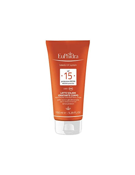 EUPHIDRA - KALEIDO UV SYSTEM LATTE CORPO SPF 15 150ML - Clubfarma