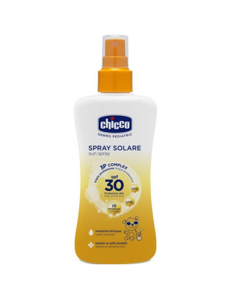 CHICCO - LATTE SOLARE SPRAY SPF30 + LATTE DOPOSOLE - Clubfarma