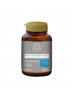 KETO COCONUT MCT 90 SOFTGEL - Clubfarma