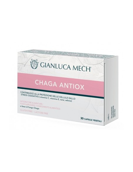 GIANLUCA MECH - CHAGA ANTIOX 30CAPSULE  - Clubfarma