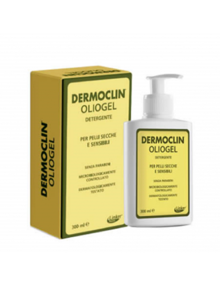 DERMOCLIN OLIOGEL DETERGENTE 300ML - Clubfarma