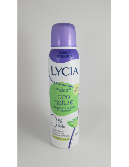 LYCIA DEO NATURE SPRAY DEODORANTE - Clubfarma