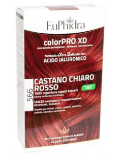 EUPHIDRA COLORPRO XD 566 CASTANO CHIARO ROSSO 50ML - Clubfarma