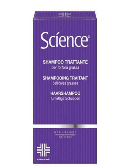 SCIENCE SHAMPOO TRATTAMENTO FORFORA GRASSA 200ML - Clubfarma