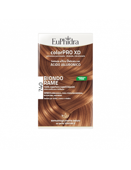 EUPHIDRA COLORPRO XD 740 BIONDO RAME 50ML - Clubfarma