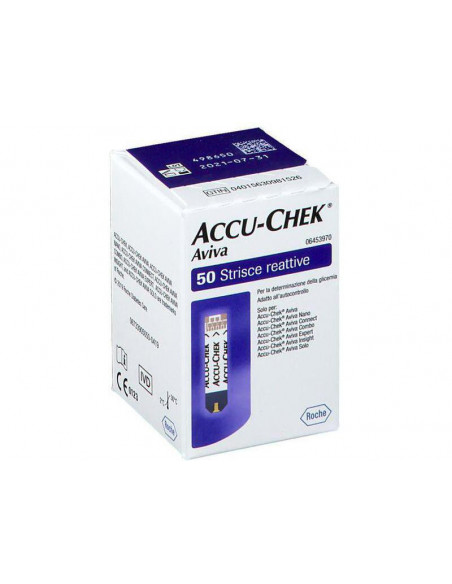 ROCHE - ACCU-CHEK AVIVA 50STRISCE REATTIVE - Clubfarma