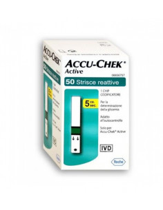 ROCHE - ACCU-CHEK ACTIVE STRIPS 50STRISCE REATTIVE - Clubfarma