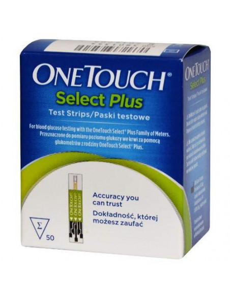 LIFESCAN - ONETOUCH SELECTPLUS 50STR - Clubfarma