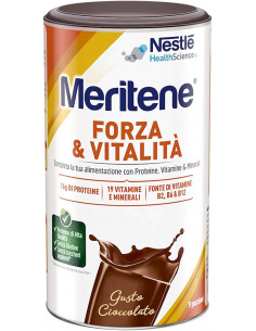 MERITENE CIOCCOLATO ALIMENTO ARRICCHITO DI VITAMINE E MINERALI 270G - Clubfarma