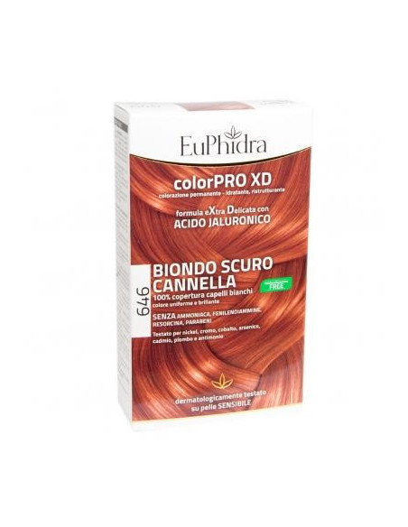 EUPHIDRA COLORPRO XD646 BIONDO SCURO CANNELLA - Clubfarma