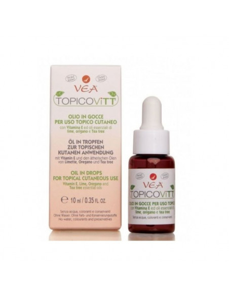 VEA TOPICOVIT OLIO IN GOCCE PER USO TOPICO CUTANEO 10ML - Clubfarma